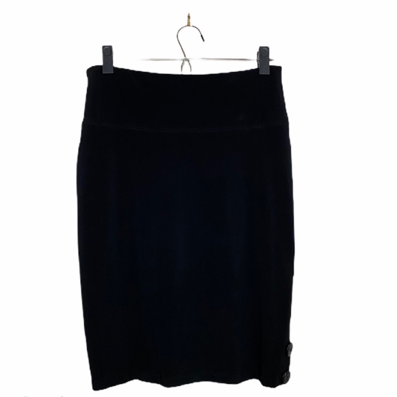 Sympli Black Pencil Skirt